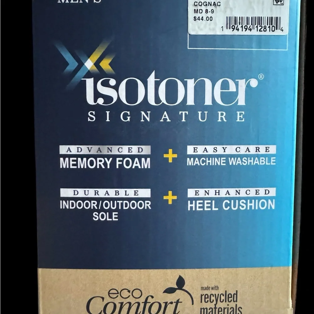 Isotoner Men's Brown Memory Foam Loafers